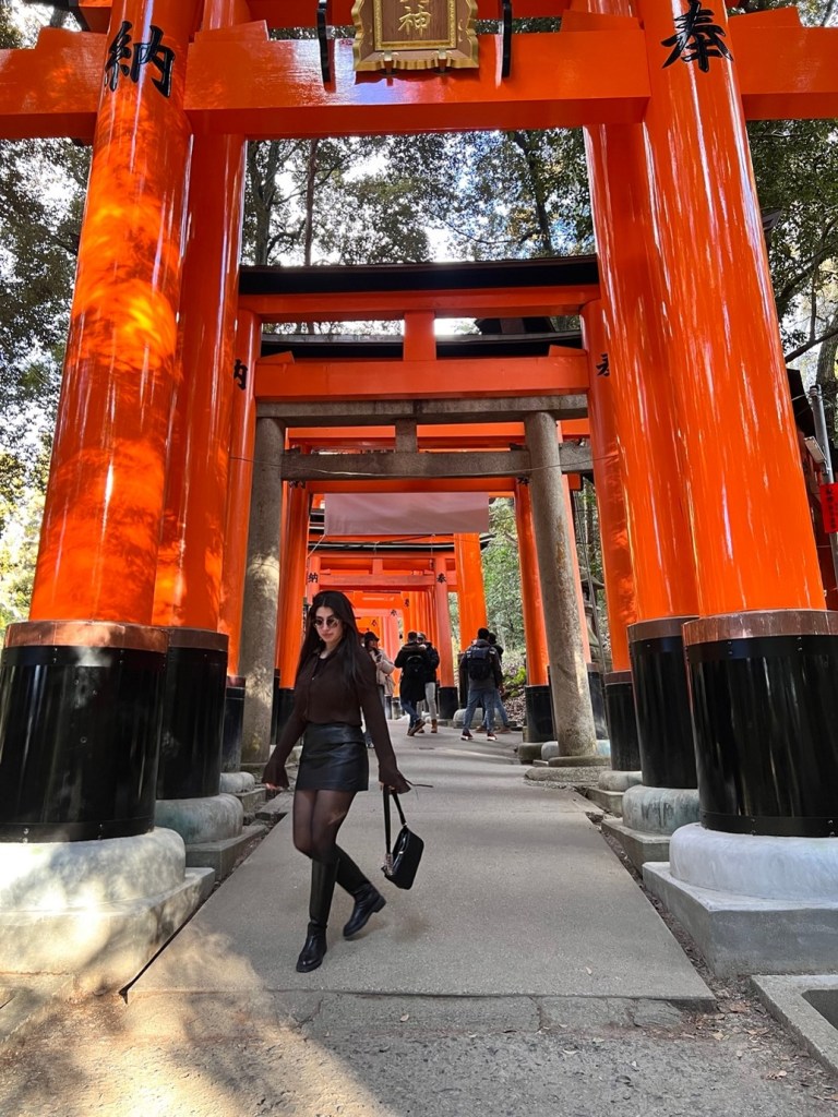 Natasha in Kyoto, Japan
